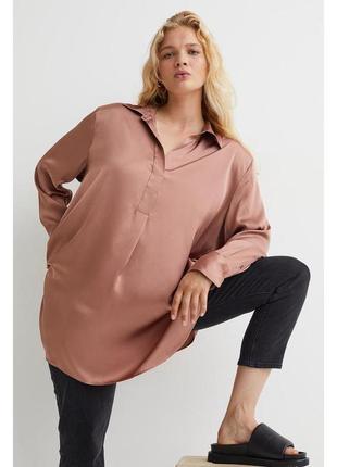 H&m блуза оверсайз р.s