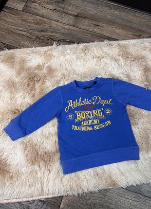 Свитшот кофта на 6-12 месяцев