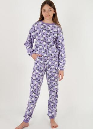 Флисовая пижама на девочку