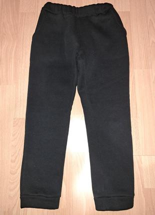 Спортивные зимние брюки на флисе, ростом 134, 10 лет