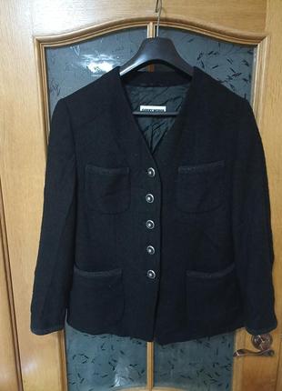 Gerry weber old money блейзер піджак жакет в стилі олд мані вінтаж, вовна, р.40