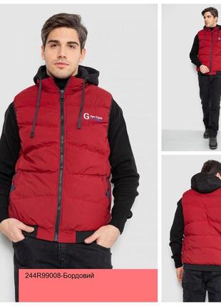 Жилетка мужская демисезонная двусторонняя, 244r99008