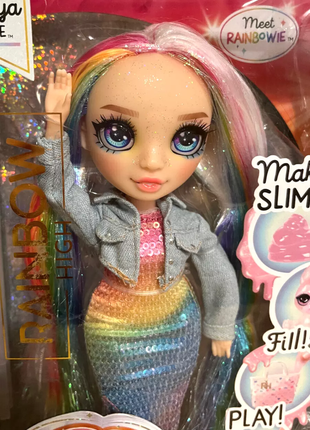 Rainbow high amaya slime kit and pet лялька рейнбоу хай амая зі слаймом і вихованцем