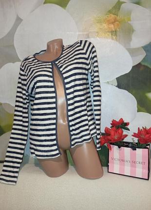 Кардиган в полоску свободного кроя от бренда esprit