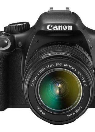 Камера беззеркальная сanon eos 550d + canon zoom lens 18-55mm