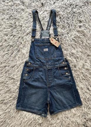 Джинсовый комбинезон levi’s
