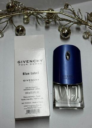 Туалетна вода givenchy blue label pour homme
