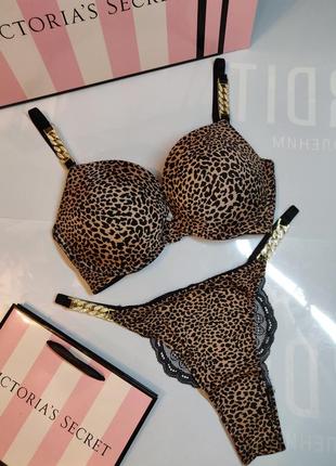 Комплект victoria's secret с цепочками