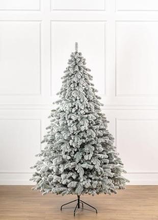 🎄елка искусственная литая "ковалевская" заснеженная 1,50м🎄