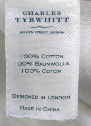 Продается мужская белая классическая рубашка с длинным рукавом и двойным манжетом в...