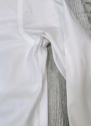 Продается мужская белая классическая рубашка с длинным рукавом и двойным манжетом в...