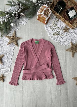 Стильный кардиган с поясом