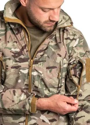 Куртка highlander forces tactical softshell arid mc camo jac067-hc m