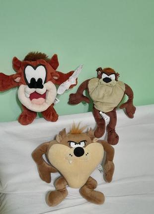 М'які вінтажні 1998 р. фігурки  looney tunes taz -тасманський диявол