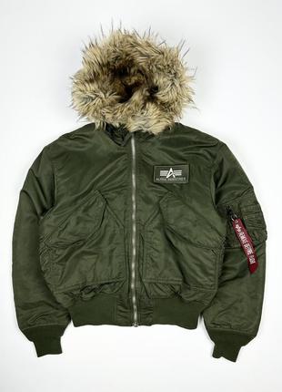 Куртка бембер alpha industries