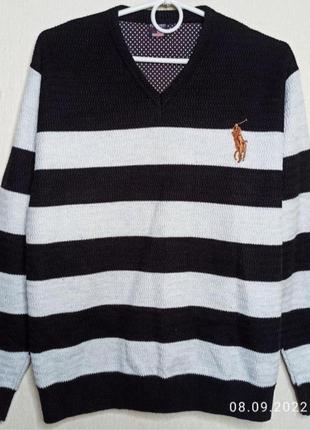 🔥 ... поло спорт /свитер  мужской р.48 "polo" sport ralph lauren ... 🔥