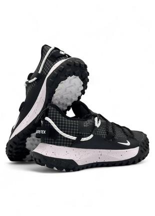 Nike acg mounth low gore-tex black white 8