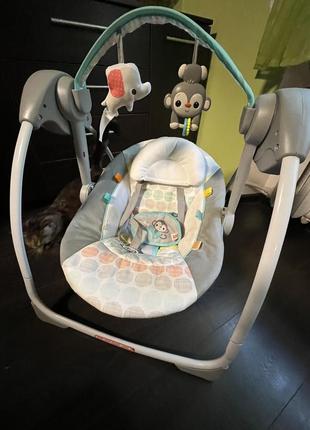 Шезлонг гойдалка для немовлят