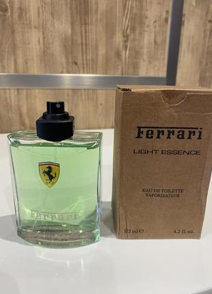 Ferrari light essence туалетная вода 125 мл тестер, оригинал