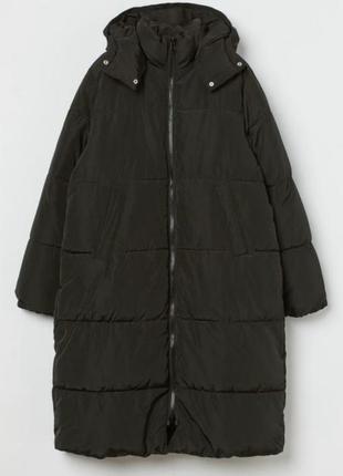 Пуховик длинный куртка зимняя