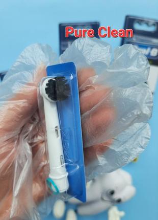 Oral-b/ braun pure clean! вугілля! поштучно! змінні насадки!