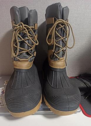 Сапоги зимние непромокаемые canadian boots ломтики