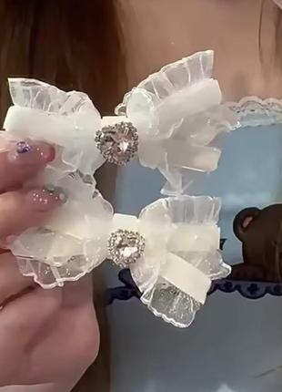 Шпилька бантик в стиле jk лолита