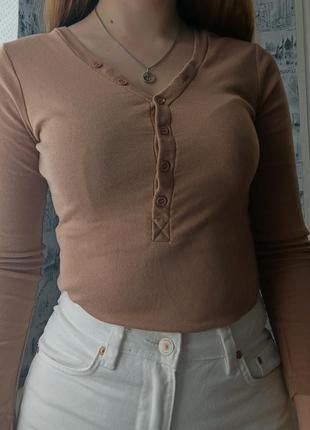 Боди с красивым v вырезом