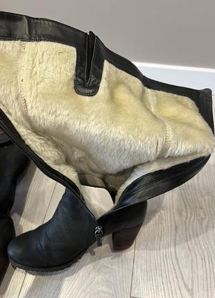 Зимние сапоги ecco 37-38 р
