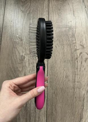 Гребінець-щітка для кішок і собак animall 2 в 1