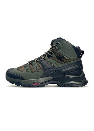 Мужские кроссовки salomon 2.5l quest 4 BSDx khaki fur