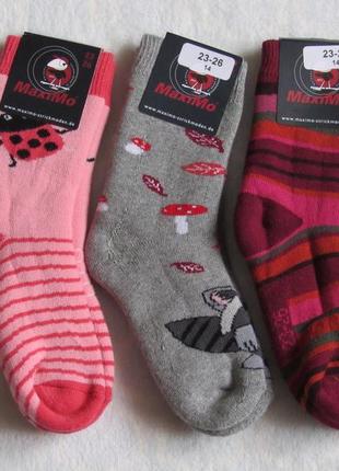Шкарпетки дитячі махрові роз. 23 - 26 від maximo нові нюанс