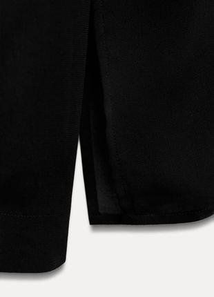 Блестящая блуза с запахом zw collection