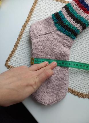 Вязаные носки