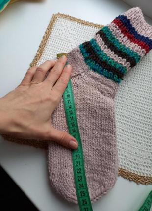 Вязаные носки