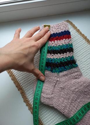 Вязаные носки