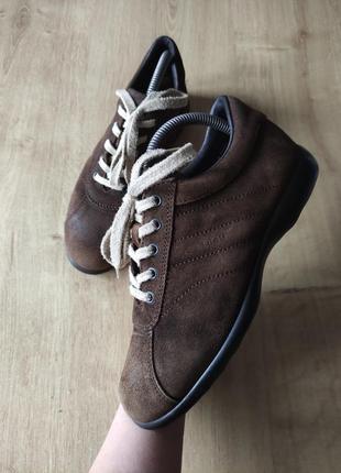 Женские замшевые туфли  frau, made in italy, р.38.