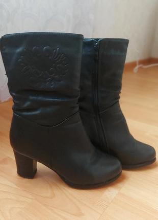 Жіночі зимові сапожки