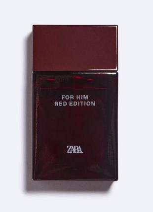 Туалетна вода, парфуми  zara for him red edition