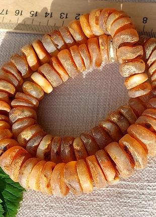 Янтарное ожерельясто крупные медовые шайбы, лечебное янтарное ожерельное медовое шайбы