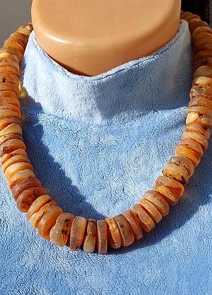 Янтарное ожерельясто крупные медовые шайбы, лечебное янтарное ожерельное медовое шайбы