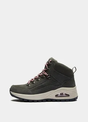 Ботинки женские skechers uno rugged 155220 olv размеры 36-39,41 оригинал4 фото