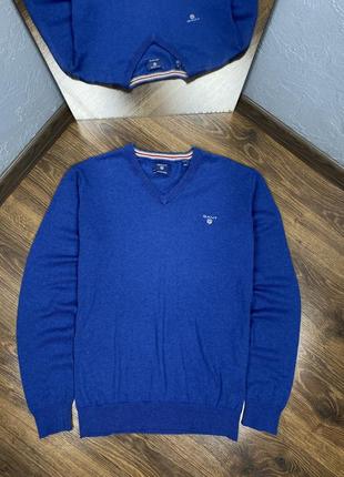 Шерстяной свитер gant
