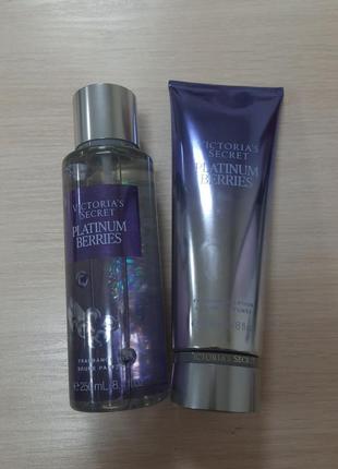 Набор для тела platinum berries victoria's secret