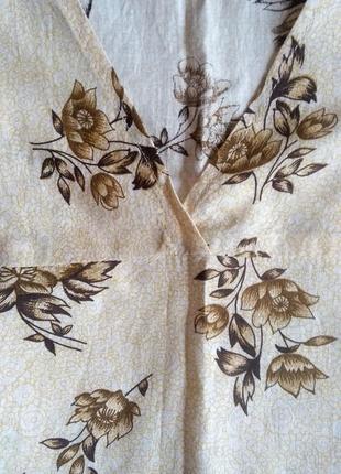 Ночная коттоновая рубашка, ситец,новая,р.m/l3 фото