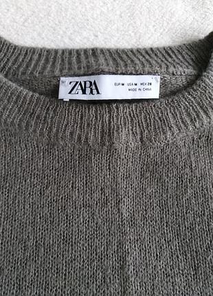 Свитер бренд zara,размер м. 3