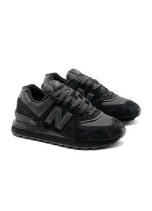 New balance 574 legacy (черные)