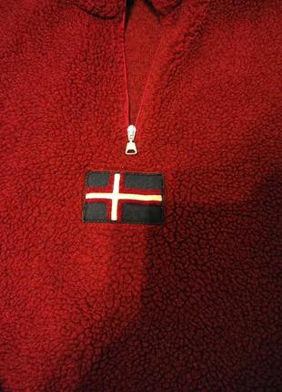 Флисовая кофта, теди, шерпа napapijri, s