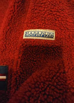 Флисовая кофта, теди, шерпа napapijri, s