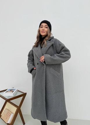 Женская эко шуба барашек шубка тедди